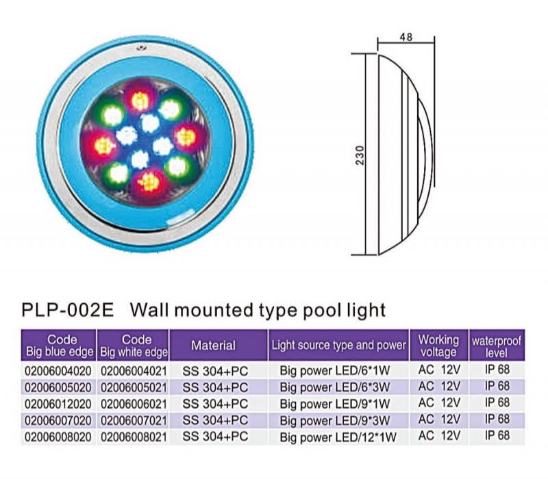 ĐÈN HỒ BƠI PLP-002E