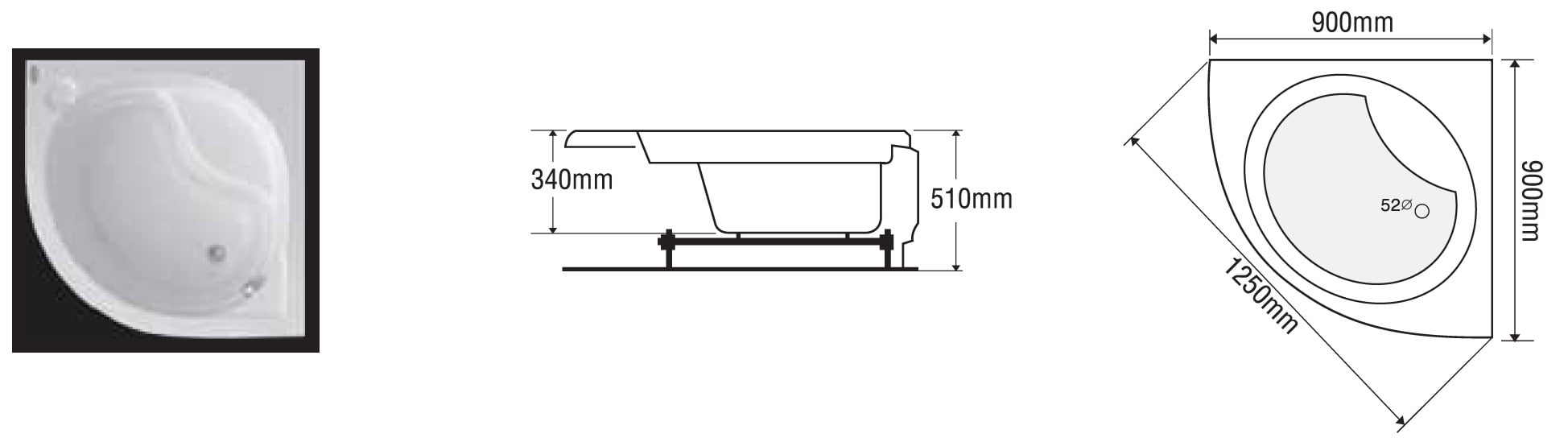 BỒN TẮM TRẺ EM EUROCA EU1-9090