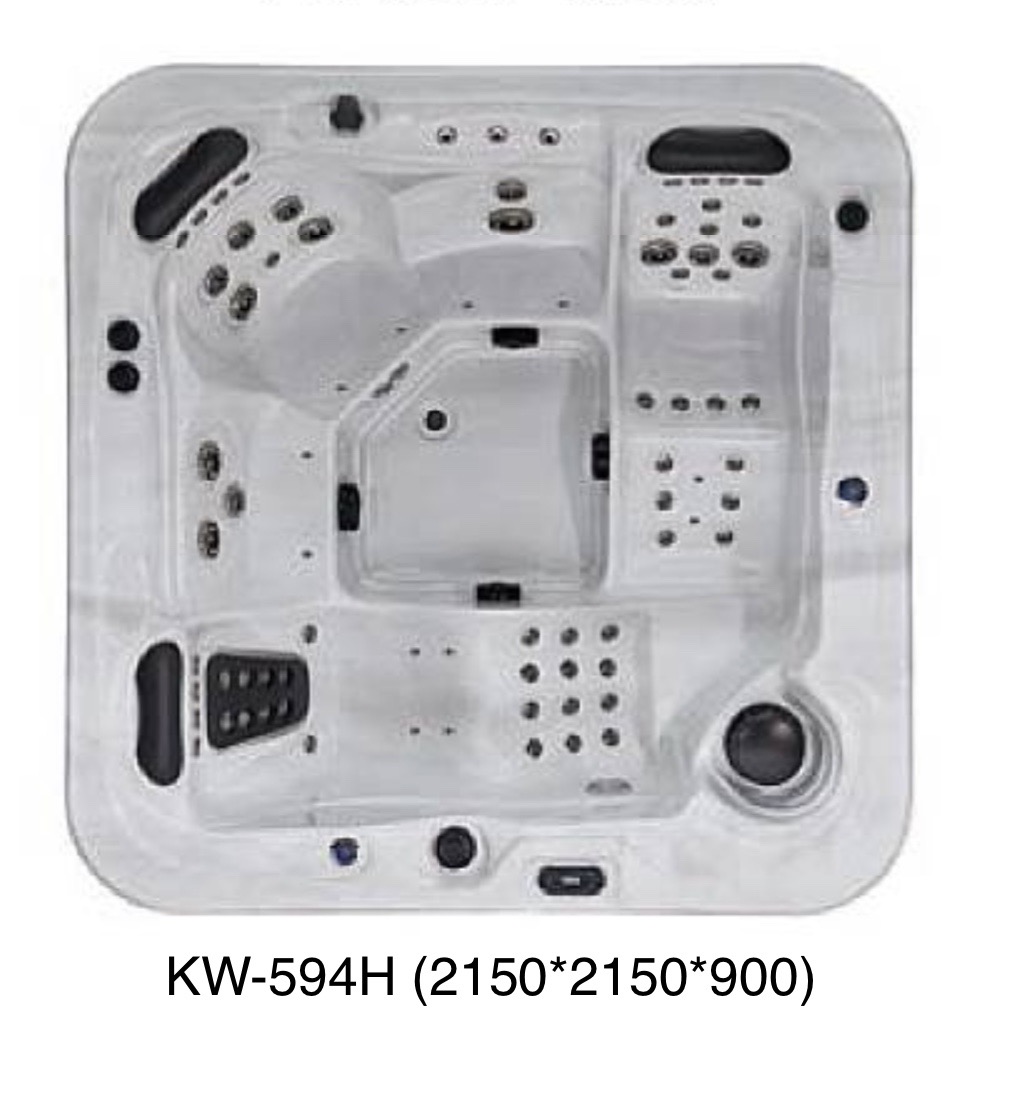 BỒN TẮM MASSAGE JACCUZZI KW-594H